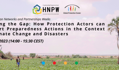 Bridging the Gap: How Protection Actors can Support Preparedness Actions in the Context of Climate Change and Disasters